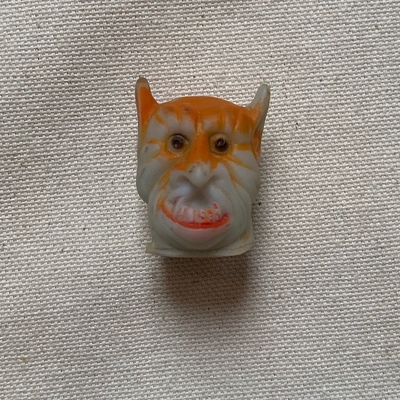 PEZ Other - 1970's Scarewolf Eerie Spectres Hong Kong Version Pez Dispenser Topper Only VTG